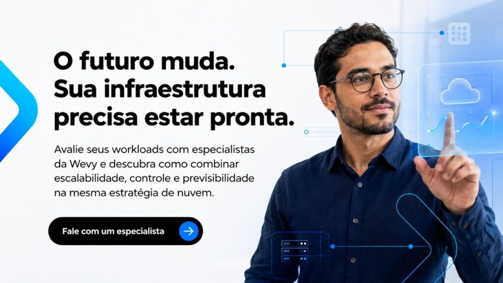Nuvem pública e infraestrutura preparada para o futuro